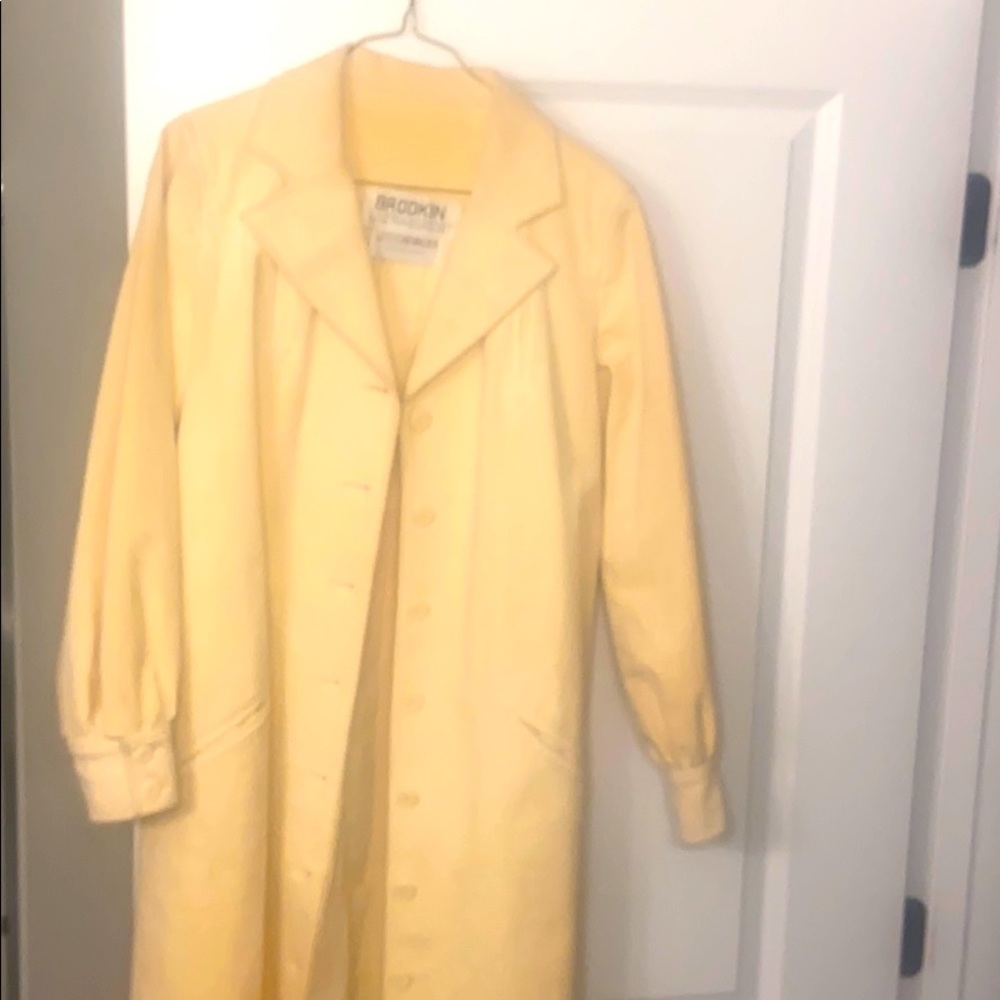 Suede coat